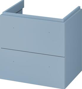 Cersanit Larga skříňka 59.4x44.4x57.2 cm závěsná pod umyvadlo modrá S932-071
