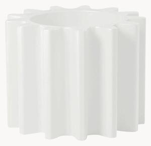 Kulatá stohovatelná zahradní stolička/květináč Gear Pot