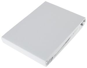 ELASTICKÉ PROSTĚRADLO, žerzej, světle šedá, 100/200 cm Bio:Vio - Prostěradla