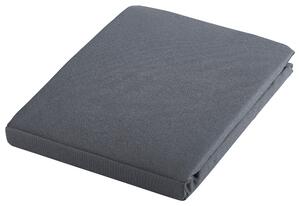 ELASTICKÉ PROSTĚRADLO, žerzej, šedá, 100/200 cm Bio:Vio - Prostěradla