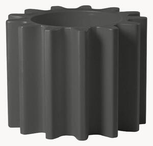 Kulatá stohovatelná zahradní stolička/květináč Gear Pot