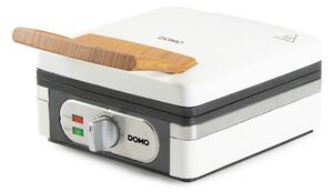 DOMO DO9274W vaflovač s termostatem, matná bílá