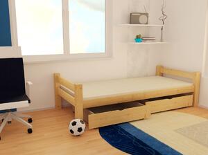 Dětská postel z MASIVU 200x100cm se šuplíky KAROLÍNA