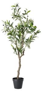 Livarno® Umělá rostlina, 125 cm (olivovník) (100405446001)