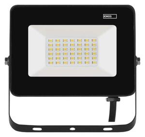 EMOS LED reflektor SIMPO 30 W, černý, neutrální bílá ZS2232