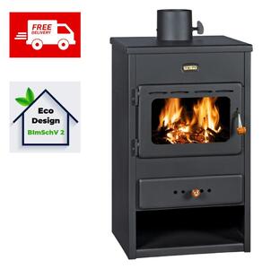 Kamna, kamna na dřevo Prity, model K1, výkon 9,5 kW, BIMSCHV 2