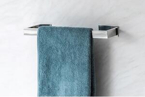 Samodržící držák na ručníky z nerezové oceli v leskle stříbrné barvě Genova – Wenko
