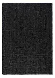Hans Home | Kusový koberec Bouclé Jute 105976 Black - 120x170
