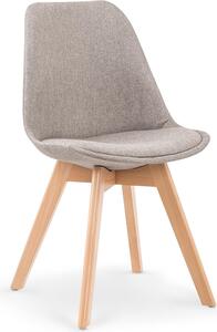 Halmar Jídelní židle K303 - světle šedá