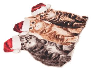 Rohožka Hanse Home Christmas Cats, 45 x 64 cm