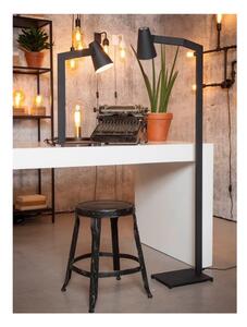 Černá stojací lampa s kovovým stínidlem (výška 143 cm) Biarritz – it's about RoMi