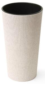 PLASTOVÝ KVĚTINÁČ URBANIKA ECO 57X30 CM BÉŽOVÁ
