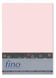 Bavlněné prostěradlo FINO růžová 260 x 270 cm