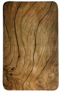 Předložka WOOD dřevo hnědá 50 x 80 cm