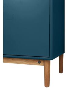 Závěsná skříňka s umyvadlem bez baterie v petrolejové barvě 80x62 cm Color Bath – Tom Tailor