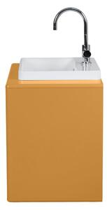 Žlutá skříňka s umyvadlem bez baterie 80x62 cm Color Bath - Tom Tailor for Tenzo