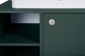 Tmavě zelená skříňka s umyvadlem bez baterie 80x62 cm Color Bath - Tom Tailor for Tenzo