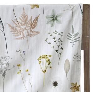 Krémový bavlněný ubrus s divokými květy Aix Wild Flowers - 140*240 cm - Chic Antique