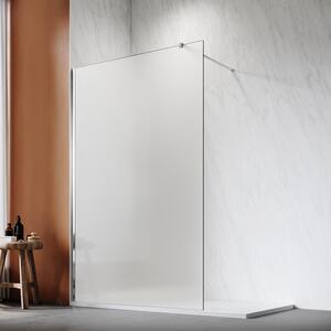 Sprchový kout SONNI 100x200 cm se stabilizátorem z 8 mm plně satinovaného skla včetně nanovrstvení