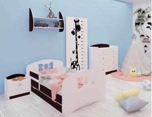 Dětská postel se šuplíkem 160x80 cm s výřezem MAŠLIČKA + matrace ZDARMA!
