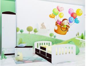 Dětská postel se šuplíkem 140x70 cm s výřezem + matrace ZDARMA!