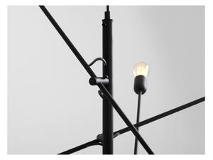 Černé závěsné světlo pro 6 žárovek CustomForm Twigo