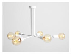 Bílé závěsné světlo pro 6 žárovek Custom Form Vanwerk