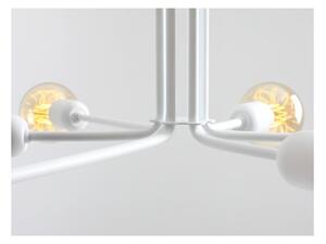 Bílé závěsné světlo pro 6 žárovek Custom Form Vanwerk