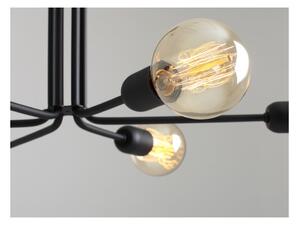 Černé závěsné světlo pro 6 žárovek CustomForm Vanwerk