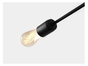 Černá nástěnná lampa pro 2 žárovky CustomForm Twigo, šířka 60 cm