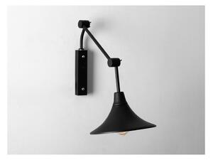 Černá nástěnná lampa Custom Form Miller, ø 25 cm