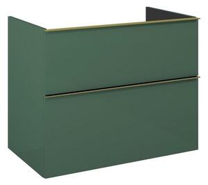 LOTOSAN Scarlet skříňka pod desku 80cm, smaragd matná AQ LN8566