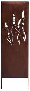 Zahradní Paraván Edelrost 160x50 cm Ochranný Panel s Trawními Stébly