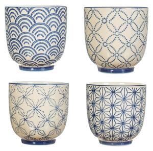 Porcelánový latte cup Sashiko 150 ml Typ B