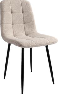 Židle Boucle DENVER Teddy Beige Stuhl