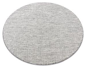 Balta Kulatý koberec SISAL LOFT 21198 slonová kost stříbrný béžový Rozměr: průměr 120 cm