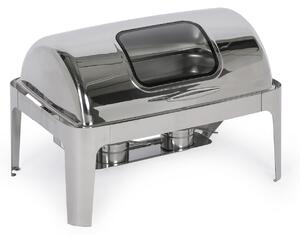 Chafing s víkem roll-top s okénkem, 635 x 425 x 440 mm, 9 l