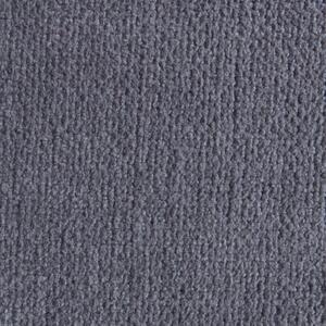 Modrošedý sedací polštářek s masážními míčky Linda Vrňáková Bloom, Ø 75 cm