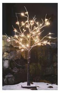 EMOS LED svítící stromek s bobulemi, 120 cm, venkovní i vnitřní, teplá bílá, časovač DCTW14