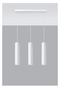 Bílé stropní svítidlo Nice Lamps Castro 3