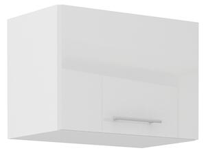 LARA wh | horní skříňka 50GU-36 1F výklopná | 50 cm | bílá lesk
