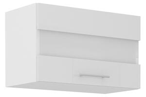LARA wh | horní skříňka 60GUS-36 1F výklopná | 60 cm | bílá lesk