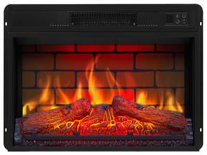 Elektrický krb ArtiFlame AF23BS – vestavný elektrický krb 1800 W, realistický efekt plamenů s LED diodami, topná funkce, dálkové ovládání, časovač, černý