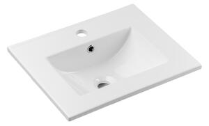 Comad Dance White umyvadlo 51x40 cm obdélníkový zápustný bílá UM2050RBDANCE50DP