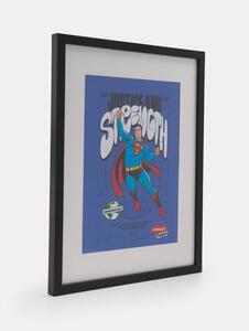 Sinsay - Plakát v rámu Superman - námořnická modrá