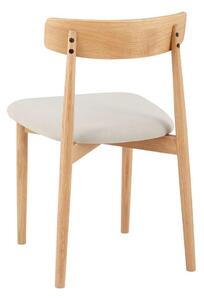 Židle Noah Dubové Dřevo/béžová