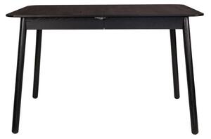 Černý rozkládací jídelní stůl Zuiver Glimps, 120 x 80 cm