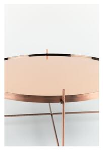 Odkládací stolek v měděné barvě Zuiver Cupid