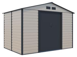G21 Zahradní domek G21 GAH 529 - 277 x 191 cm, béžově šedý G21-6390064