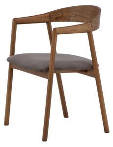 Jídelní židle Långön, 2ks, hnědá, 56x53x76,5